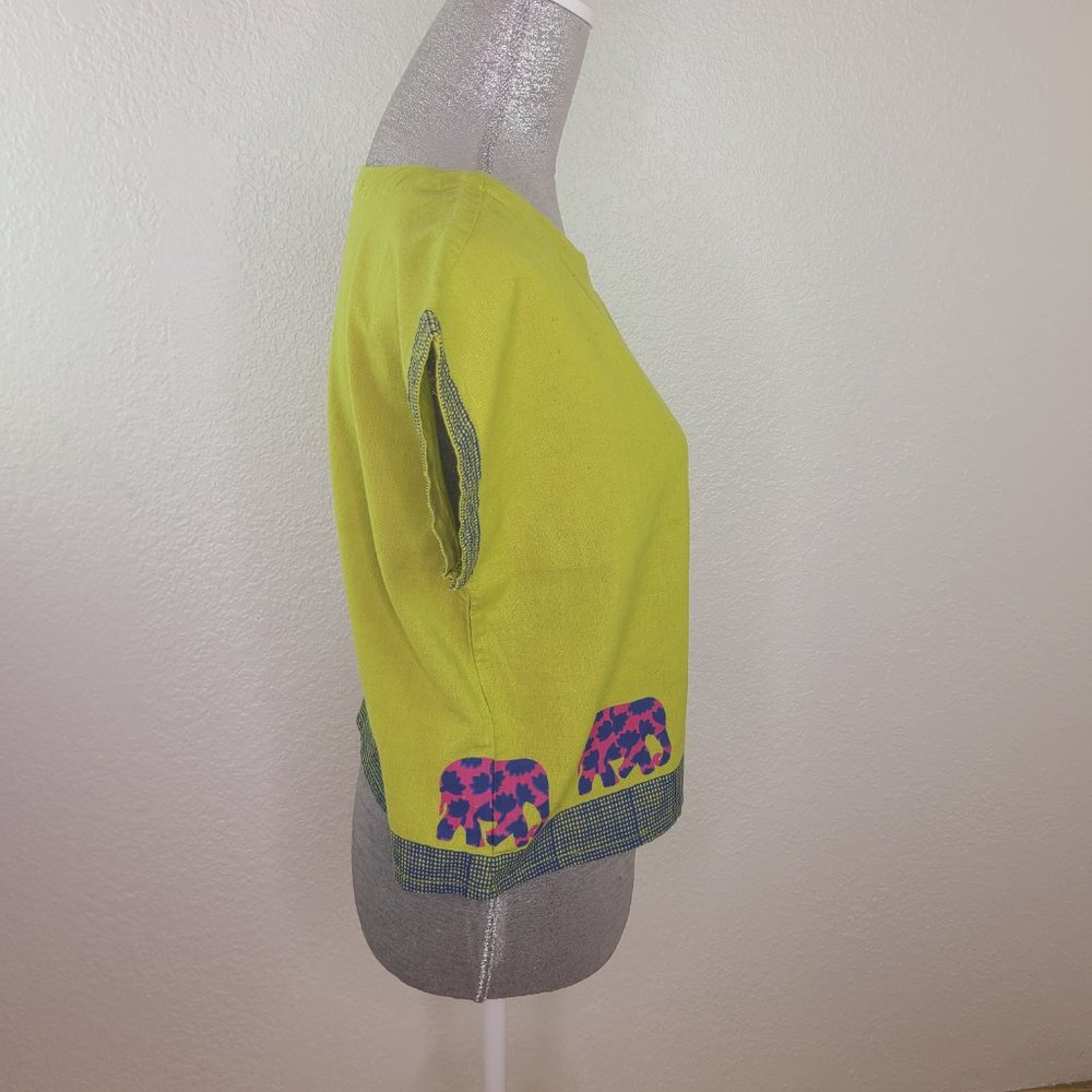 Max Elephant Cropped Summer Top - Picture 2 of 8